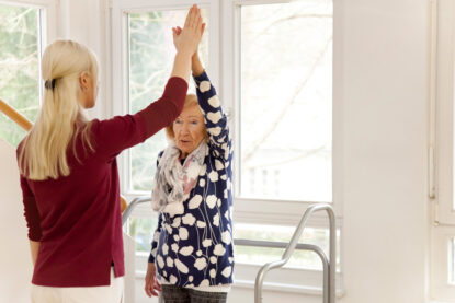 Physiotherapie ist ein wichtiger Bestandteil Ihrer Behandlung in unserer Geriatrie.