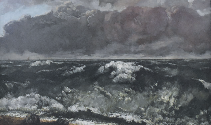 Die Welle Gustave Courbet