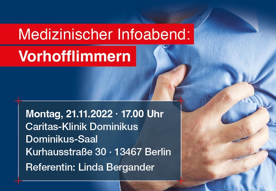 Infoabend: Vorhofflimmern - Neuer Termin!